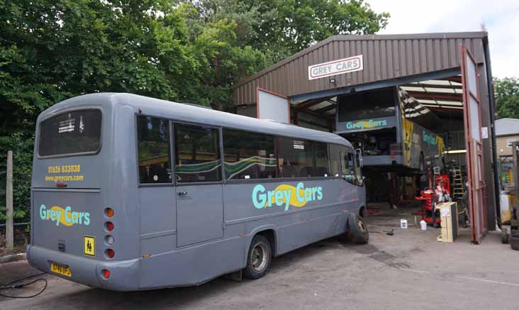 Grey Cars Mercedes Plaxton Cheetah S746OFJ